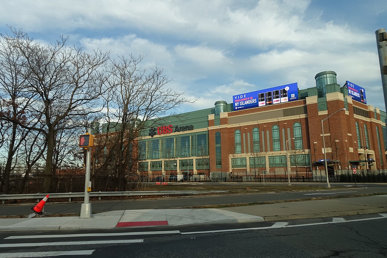 UBS Arena in Elmont, New York, home of the New York Islanders